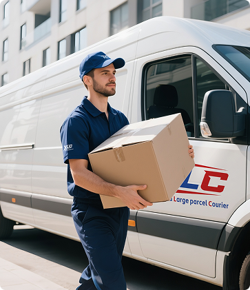 XL Courier delivery driver